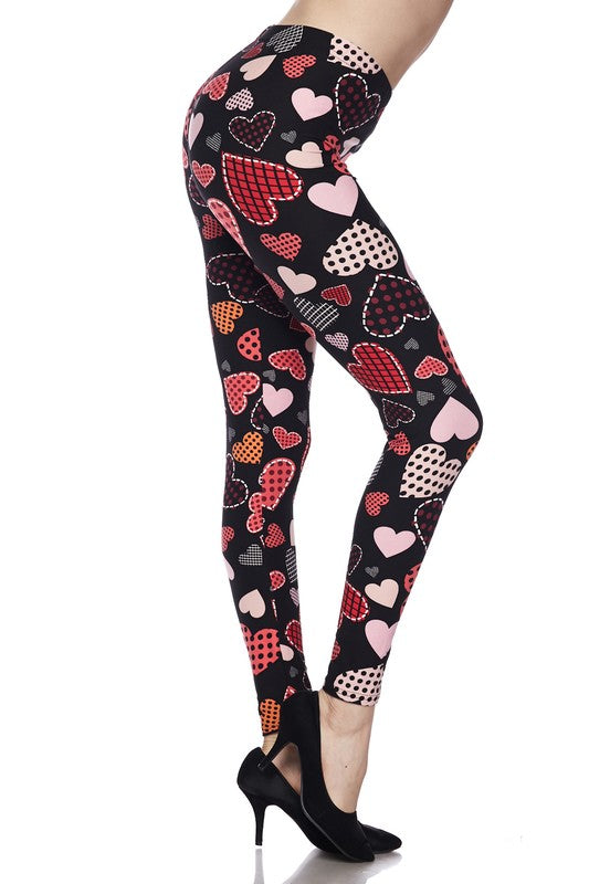 Love Those Patches - Women's One Size Leggings