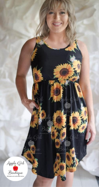 The Annabelle Sunflower - Women's Dress