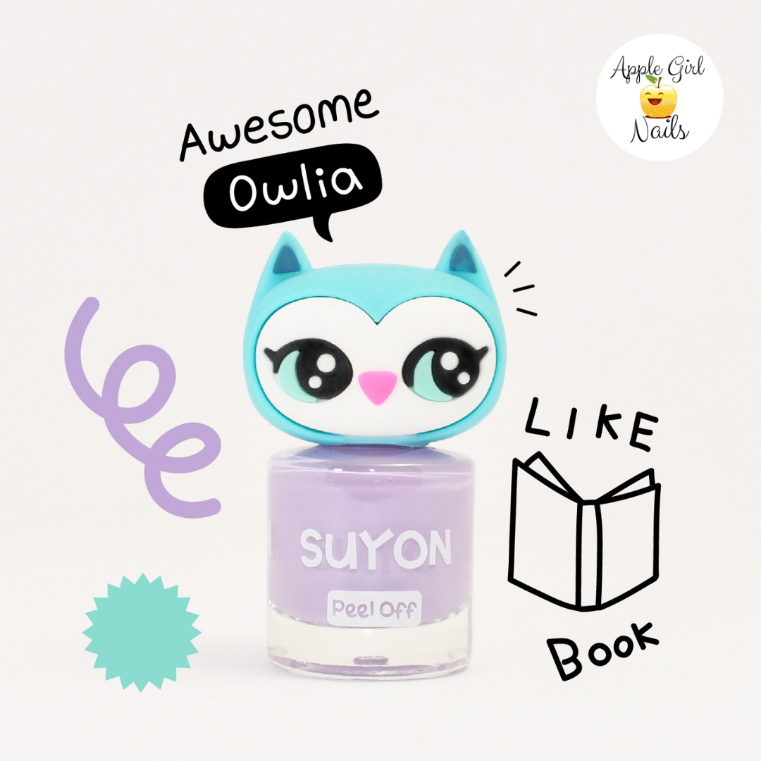 Awesome Owlia in Purple - Water Based Polish