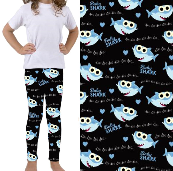 Baby Shark - Girls Leggings