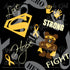 Superhero Fighter - Childhood Cancer Awareness Leggings Women's