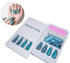 Cerulean Cheetah - Press On Nails