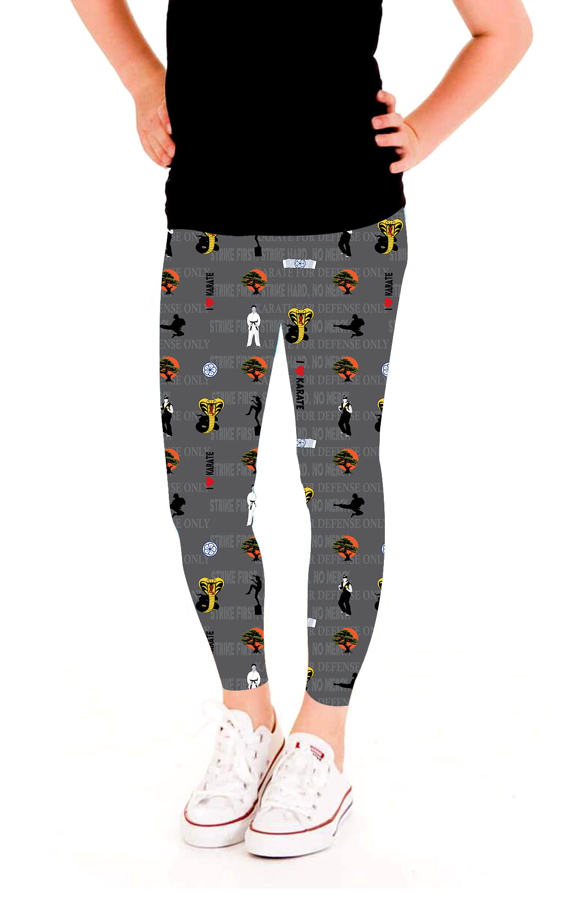Dueling Dojos - Girls Leggings