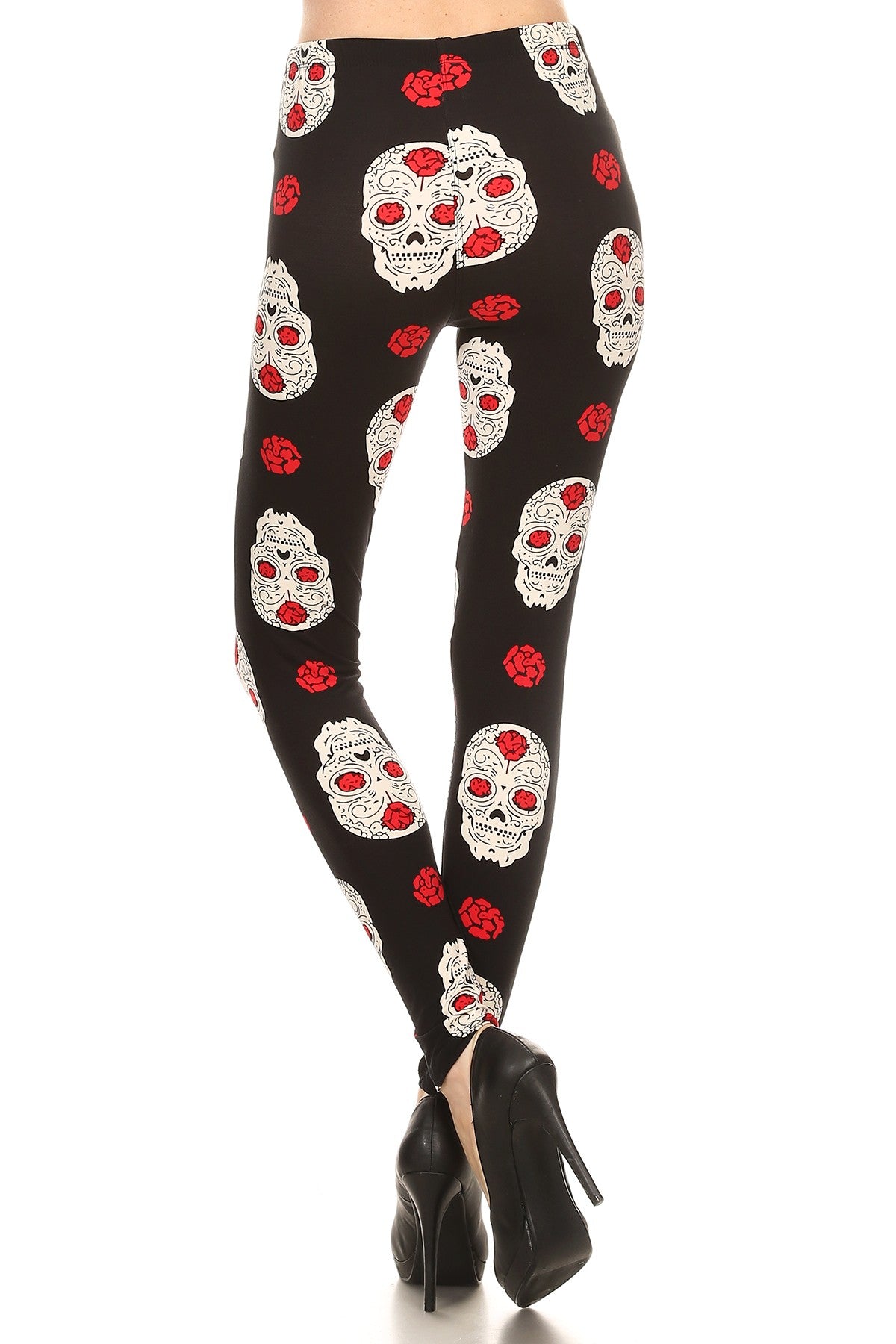 Skulls 'N Roses - Women's Plus Size 3X-5X Leggings