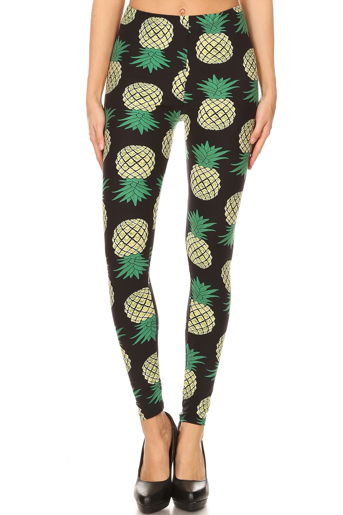 Island Fruit - Women's Plus 3X/5X Size Leggings