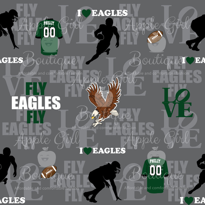 Eagles Blitz Leggings- Girls