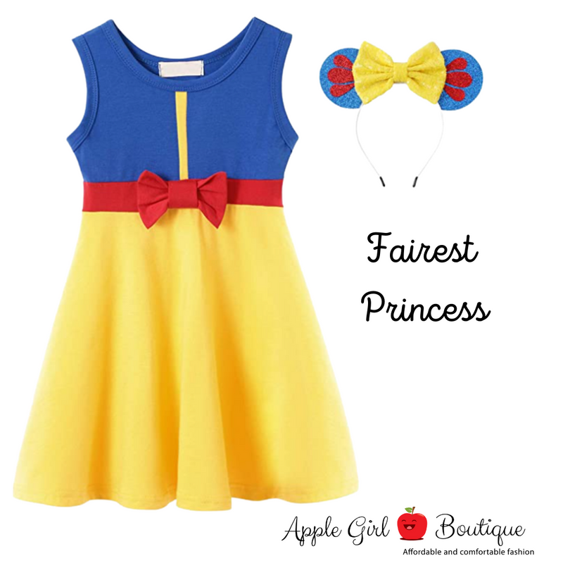 Fairest Princess Dress and Ears for Girls