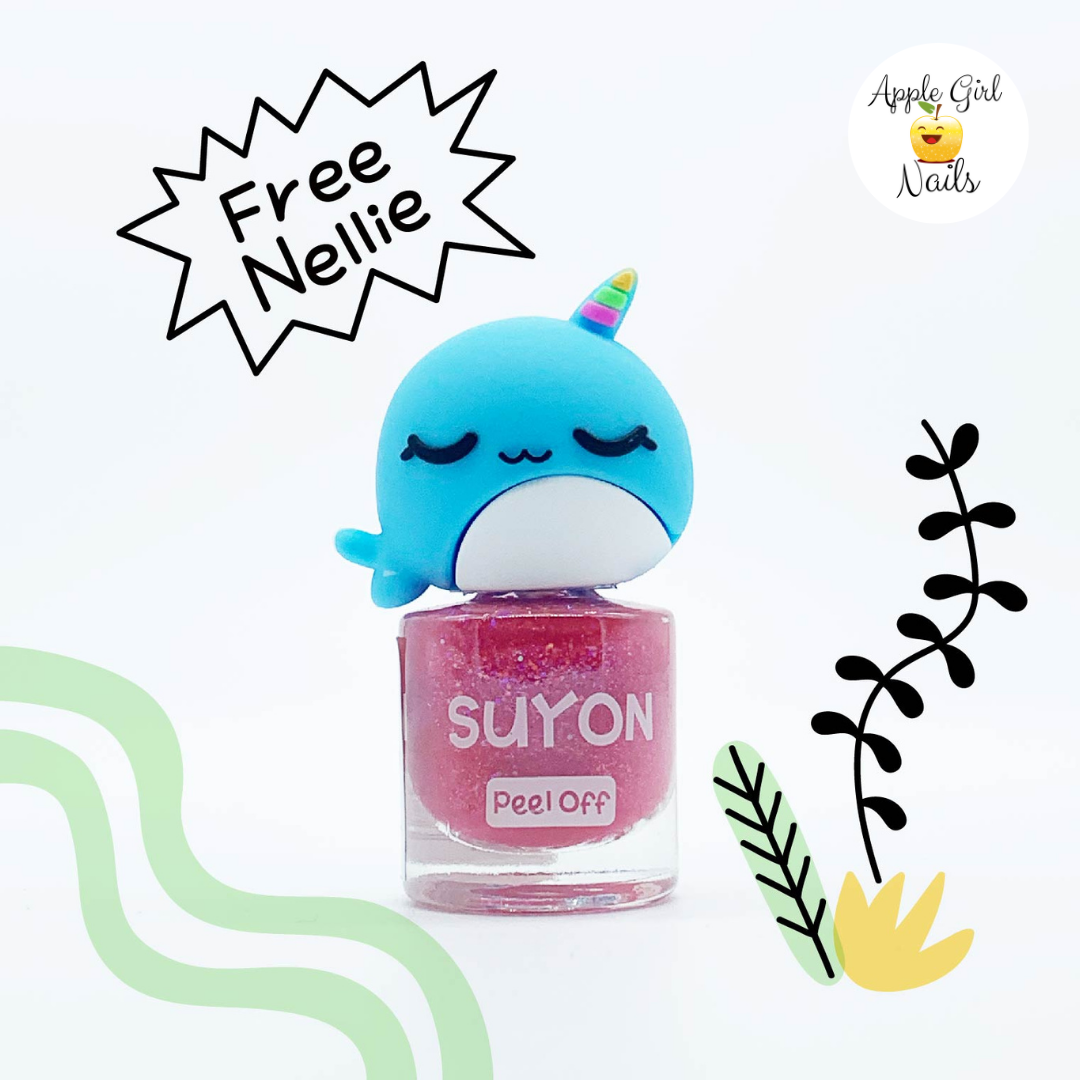 Free Nellie in Glitter Pink - Water Based Polish