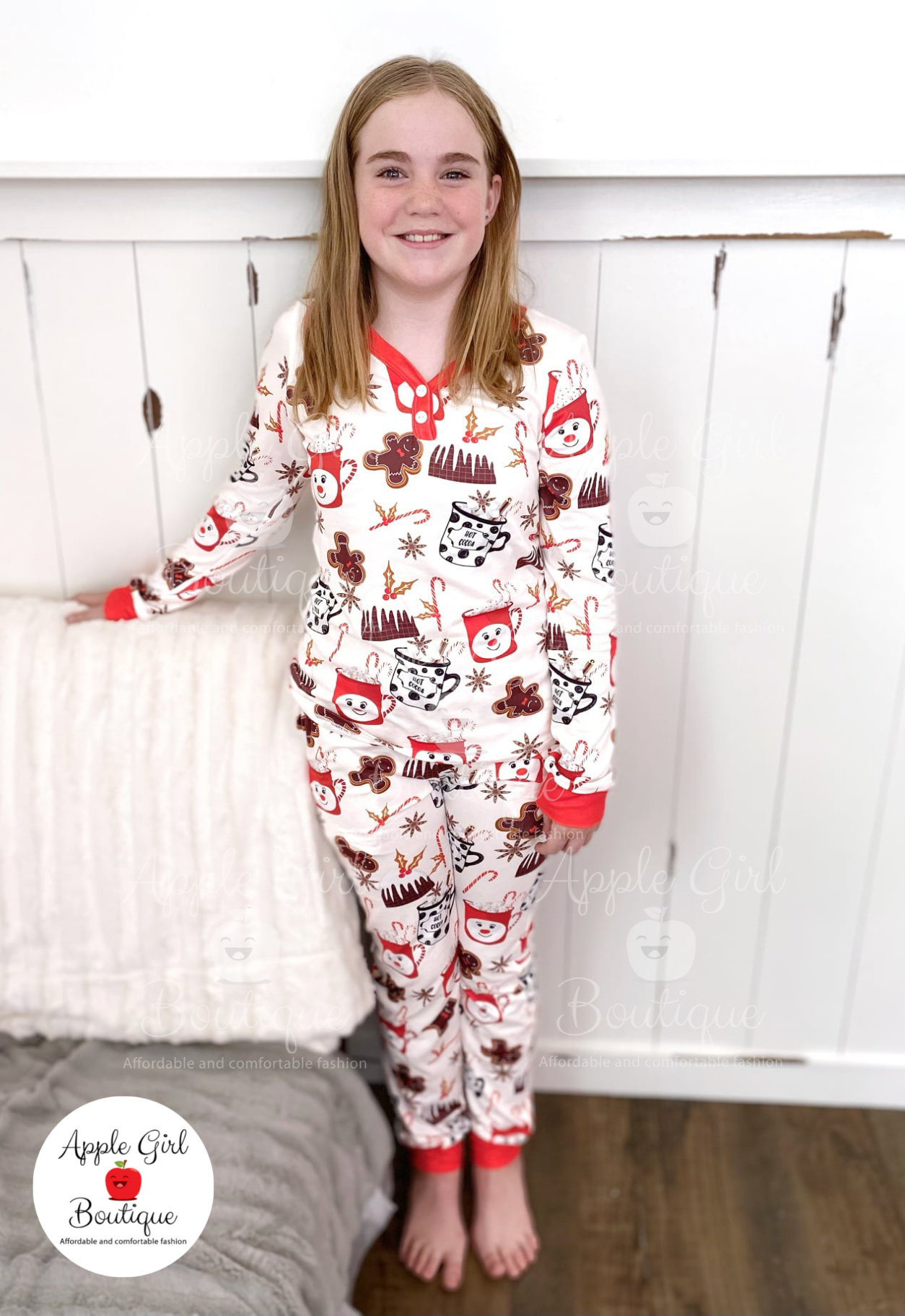 Hot Cocoa & Cookies - Kids Pajamas