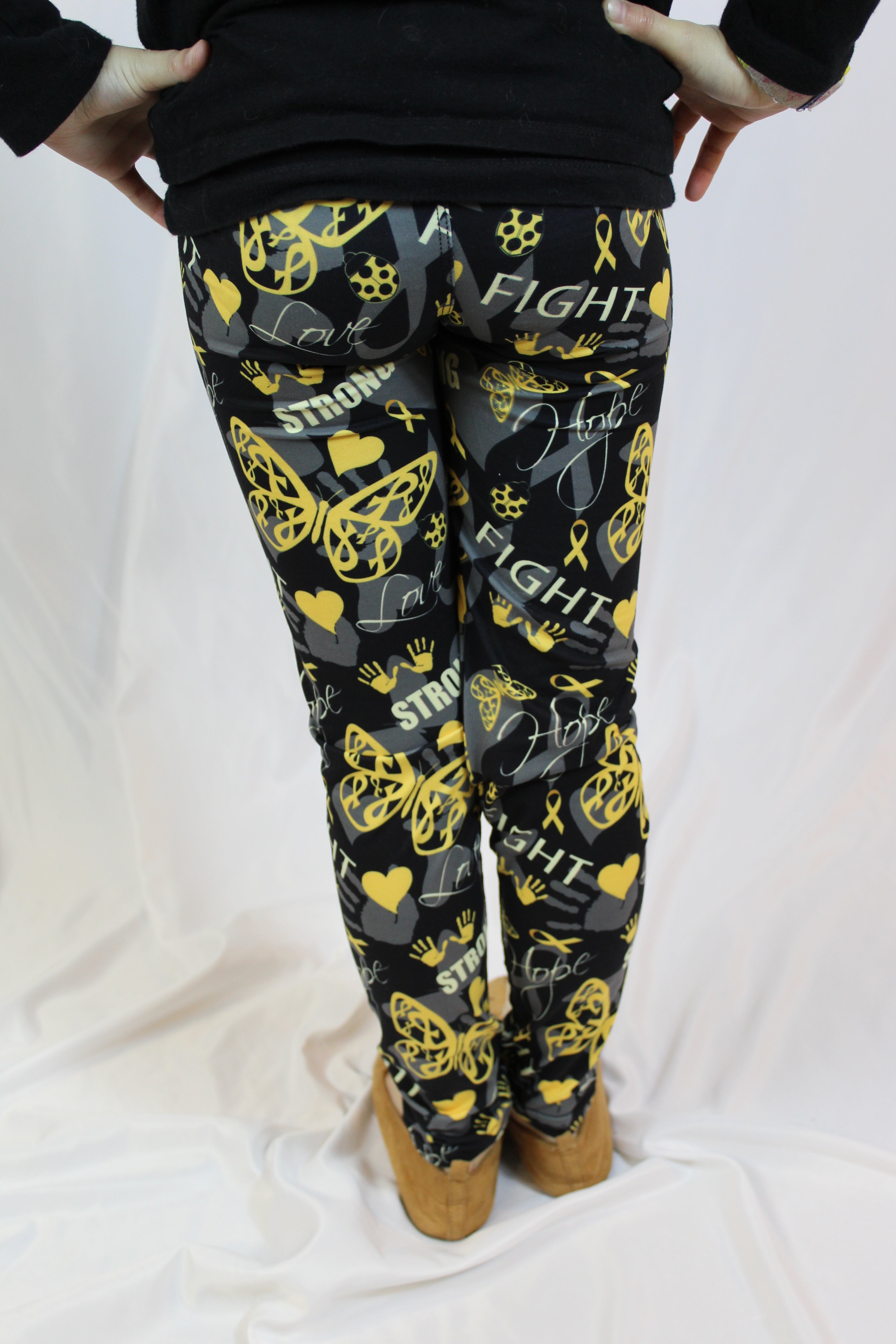 Flying Towards a Cure - Girls Leggings