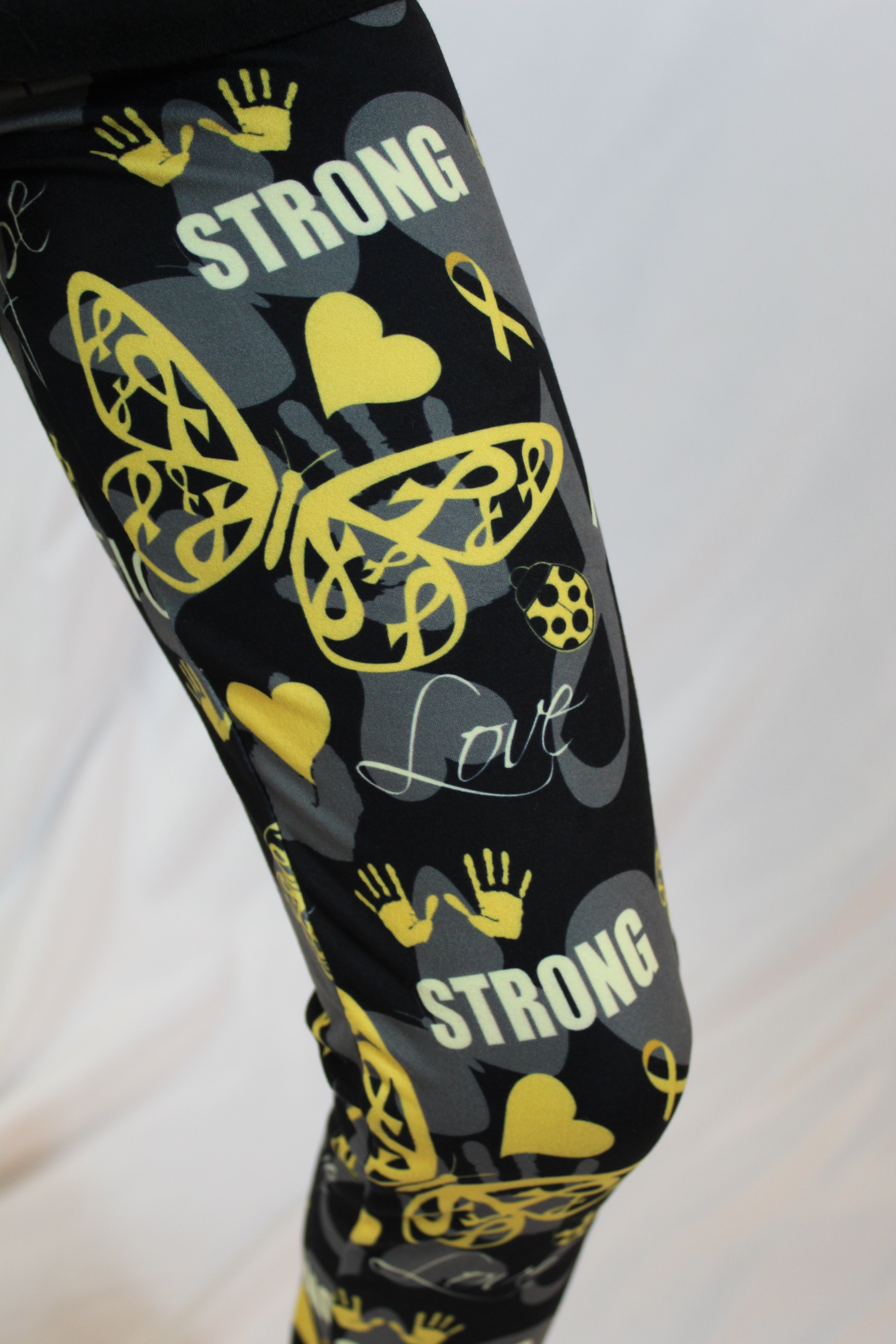 Flying Towards a Cure - Girls Leggings