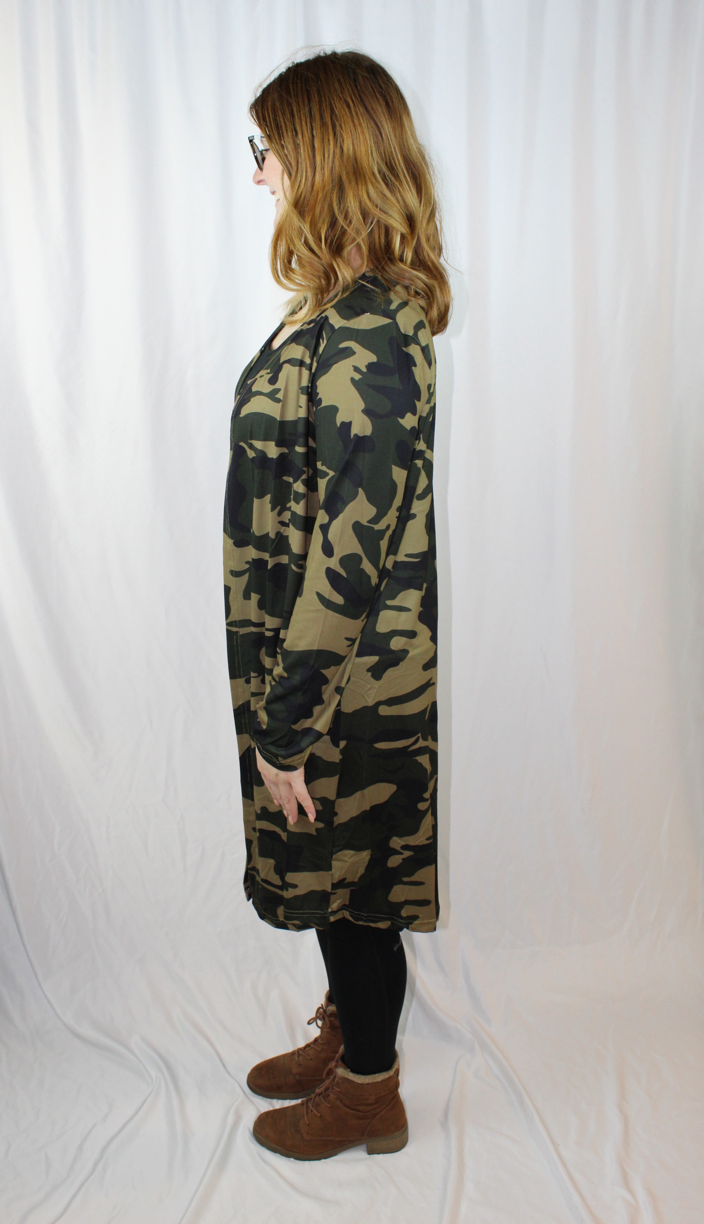 The Fallon - Women's Longline Knit Cardigan