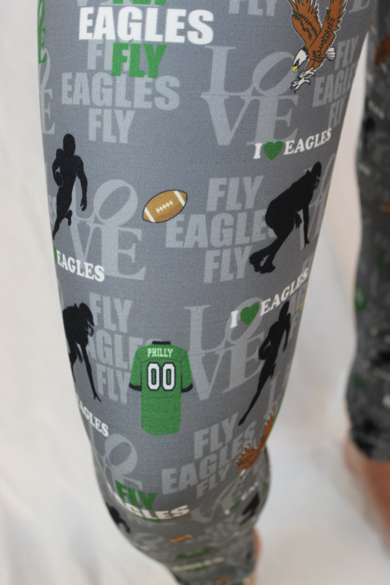 Eagles Blitz Leggings- Girls