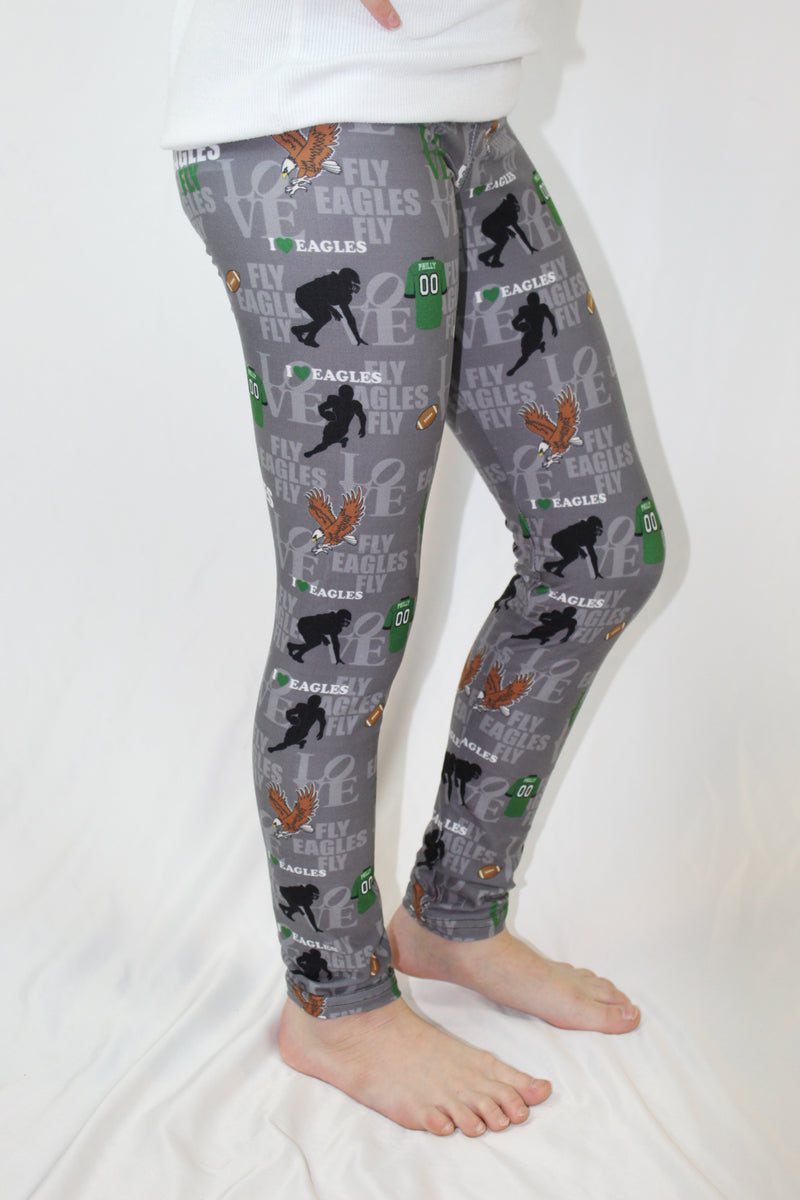 Eagles Blitz Leggings- Girls