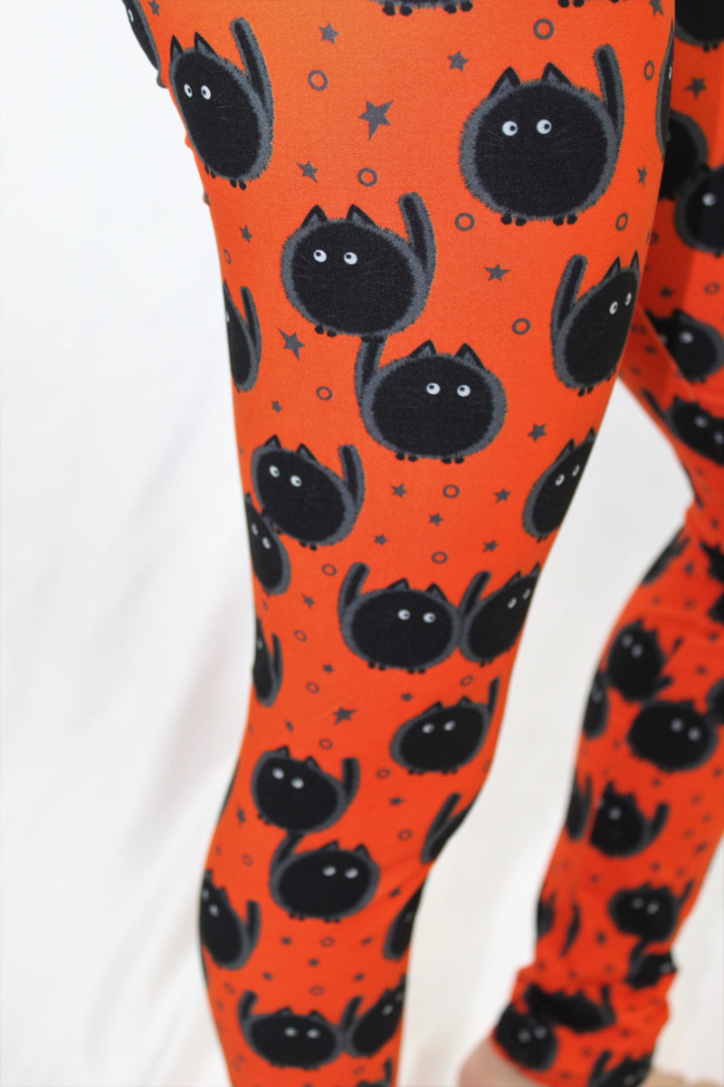 Scaredy Cat - Girls Leggings