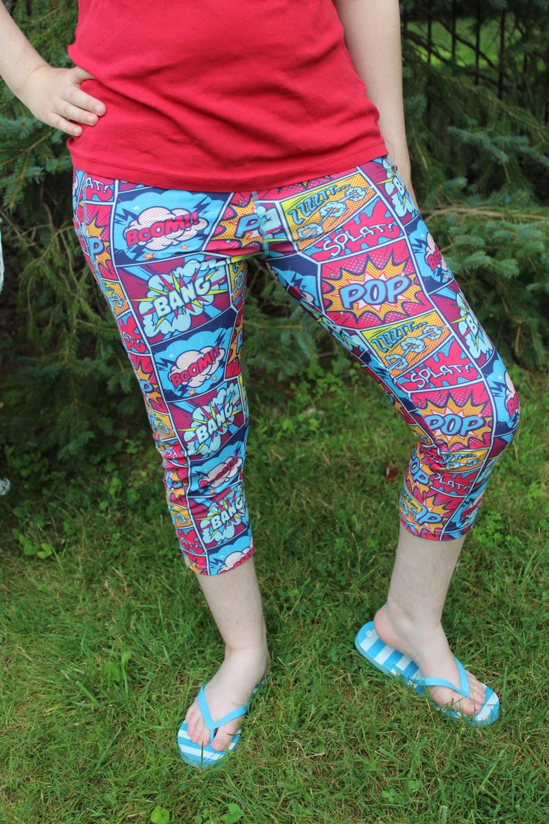 Crime Fighter- Women's One Size Capris
