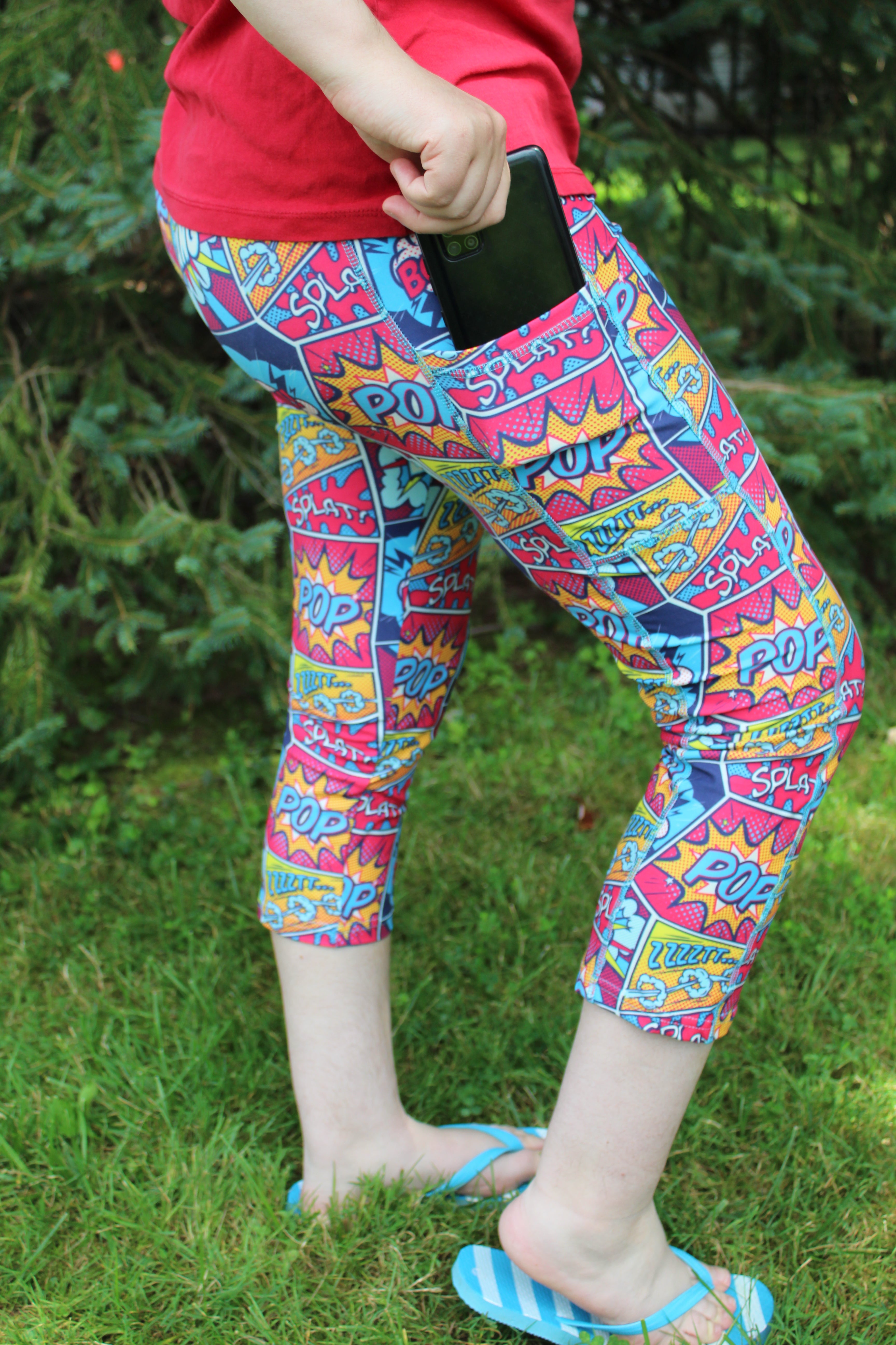 Crime Fighter- Women's Extra Plus TC Size Capris