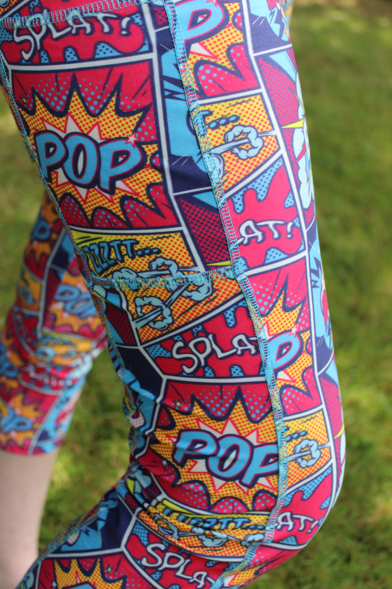 Crime Fighter- Women's One Size Capris
