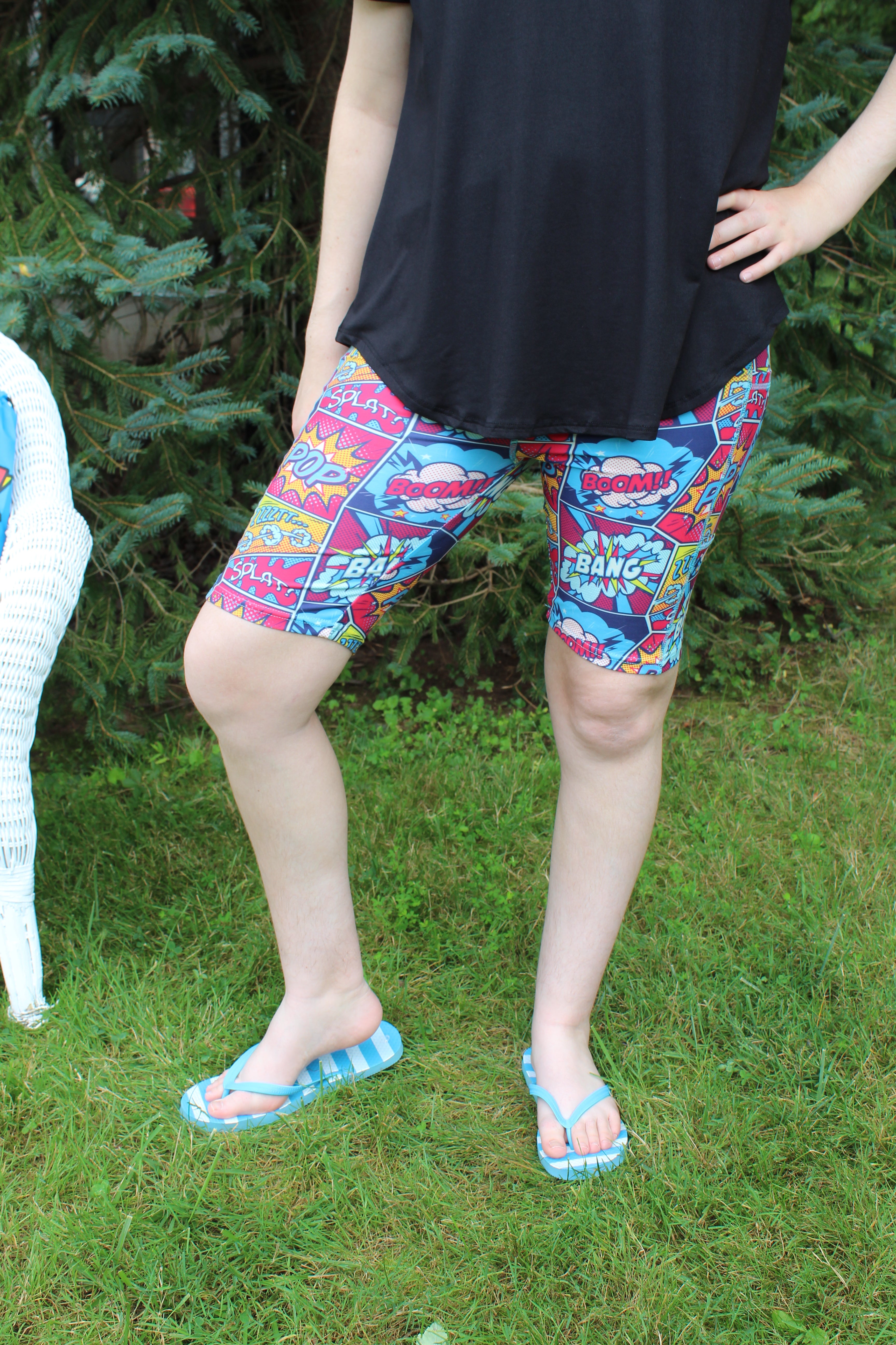 Crime Fighter- Women's Extra Plus TC Size Shorts