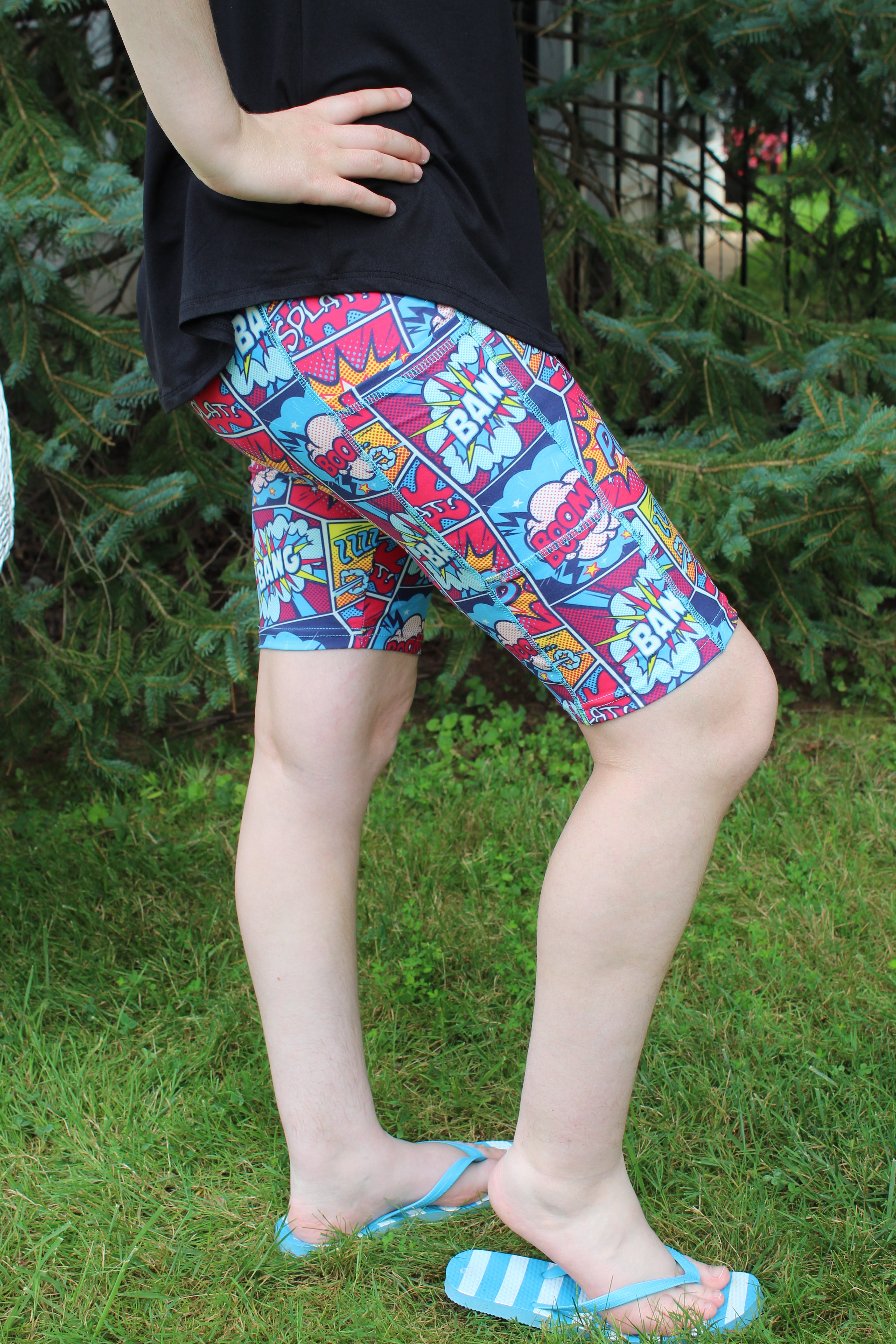Crime Fighter- Women's Extra Plus TC Size Shorts