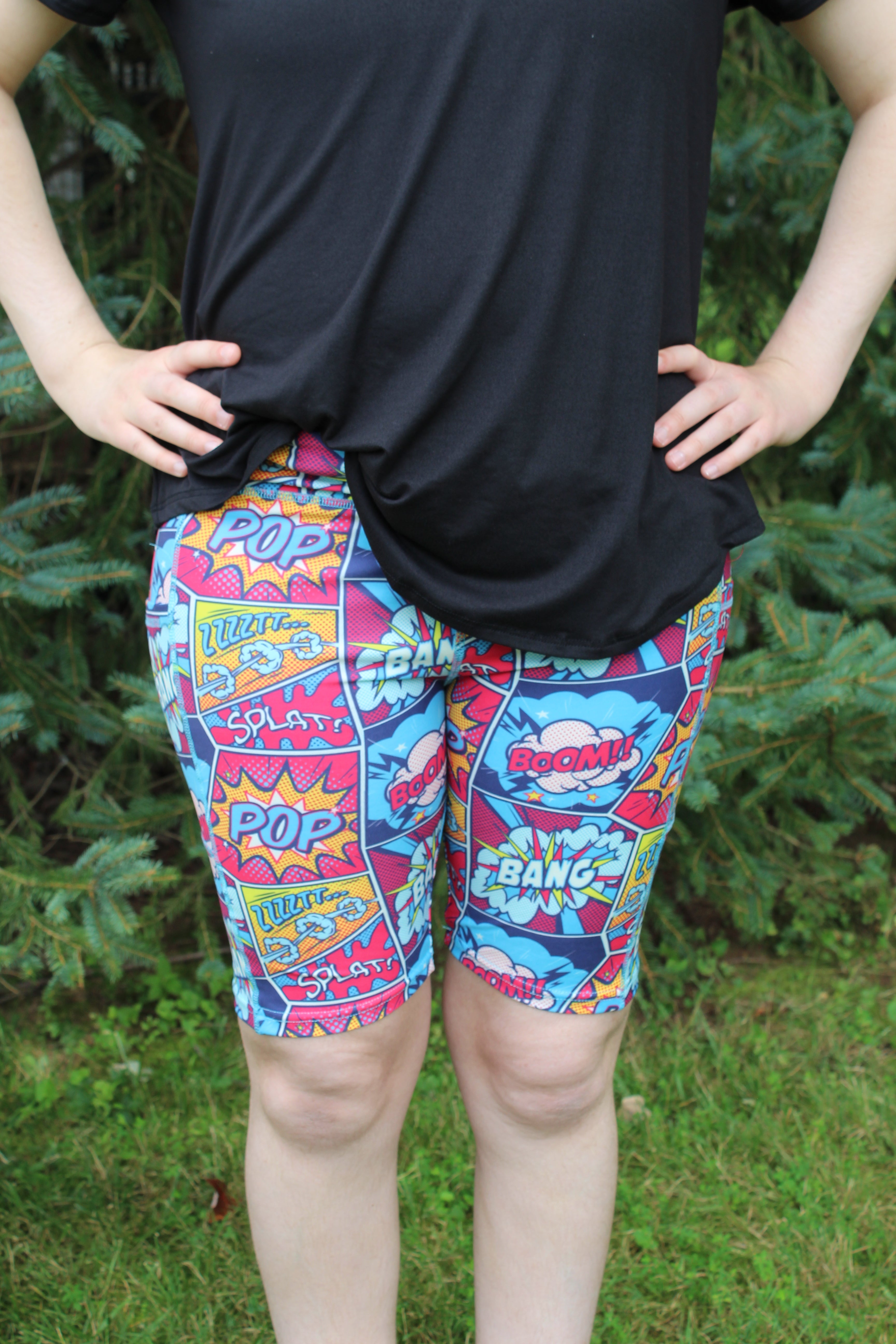 Crime Fighter- Women's Extra Plus TC Size Shorts