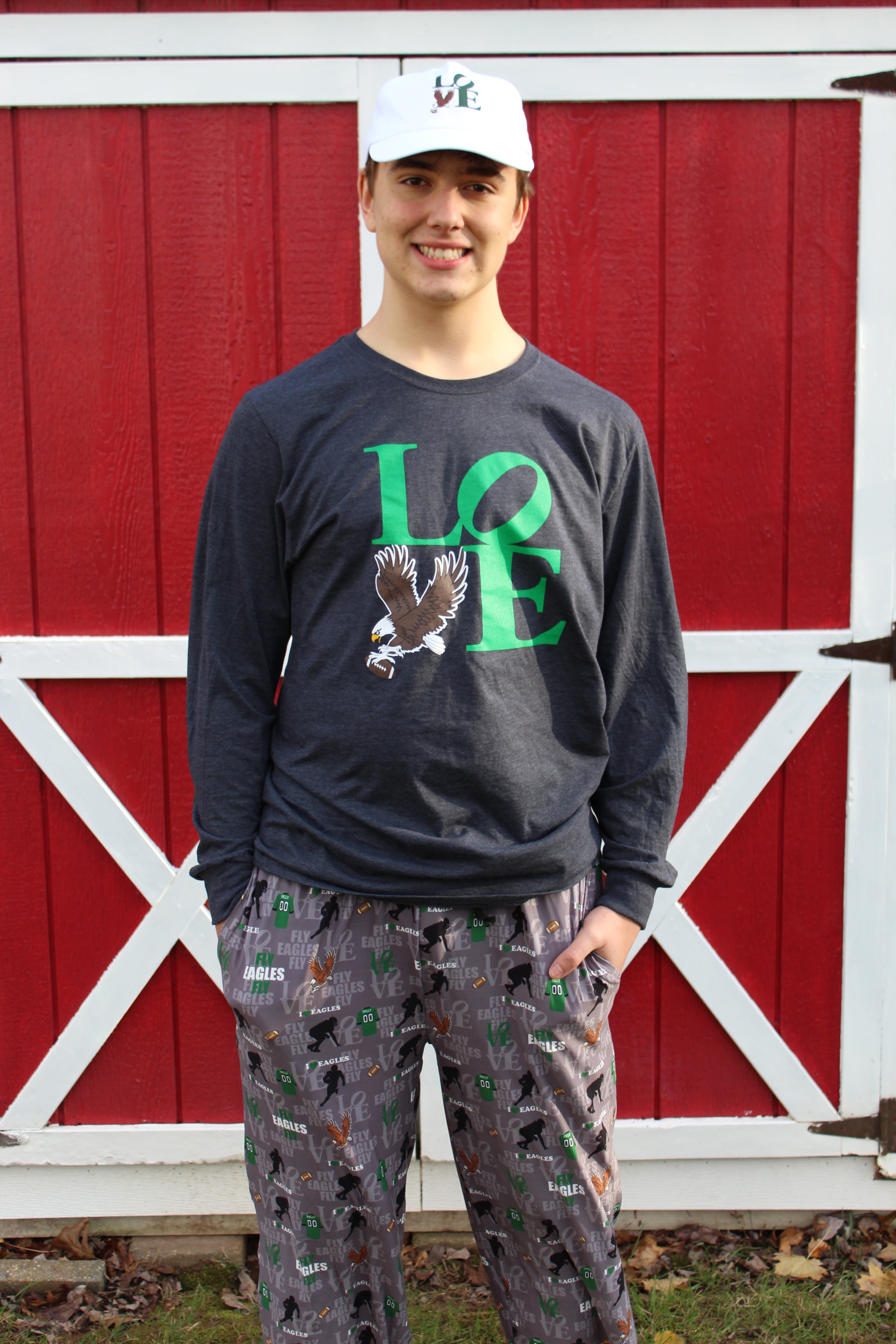 Love My Eagles Long Sleeve Tee - Unisex Adult
