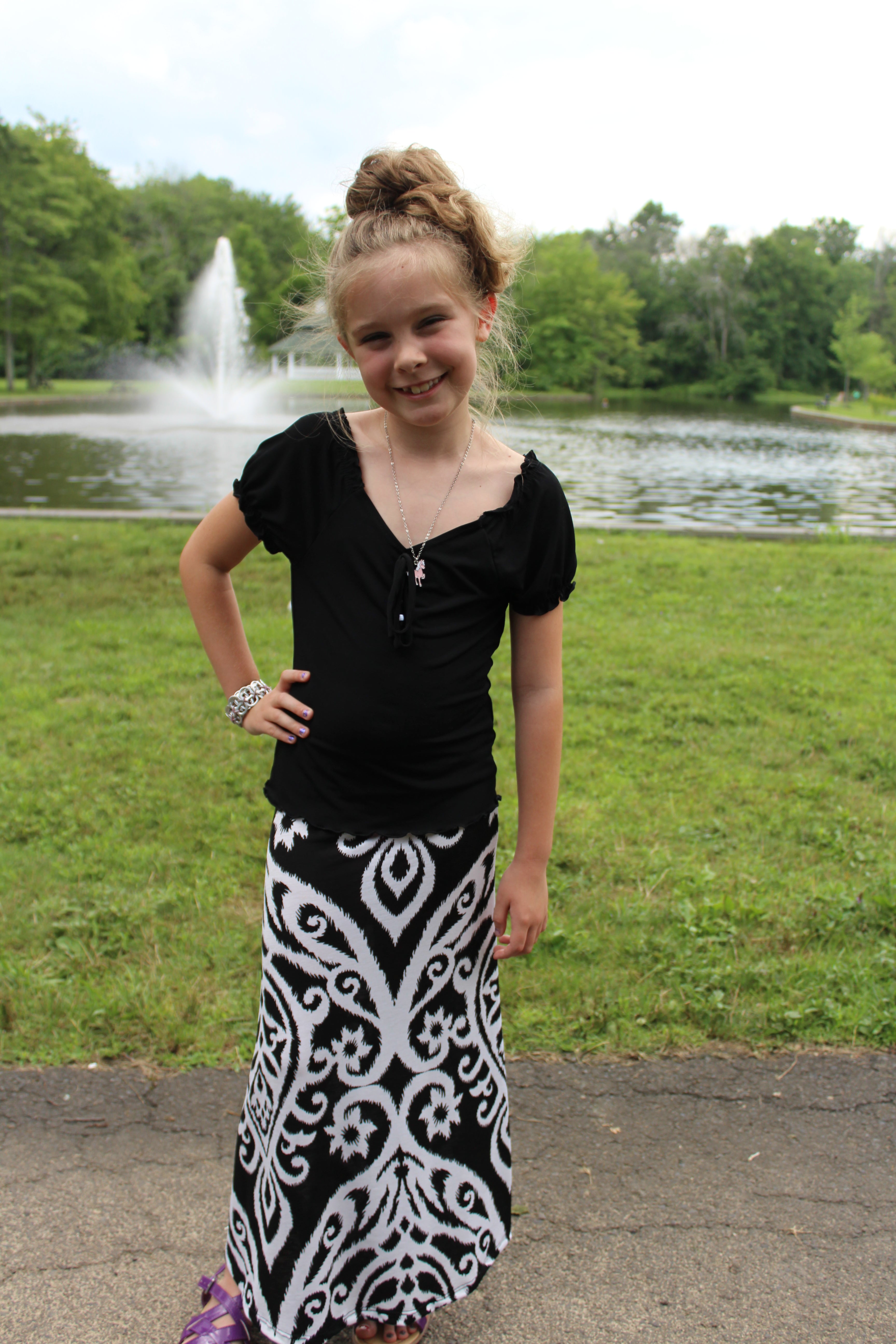 Girls Maxi Skirt - Apple Girl Boutique
