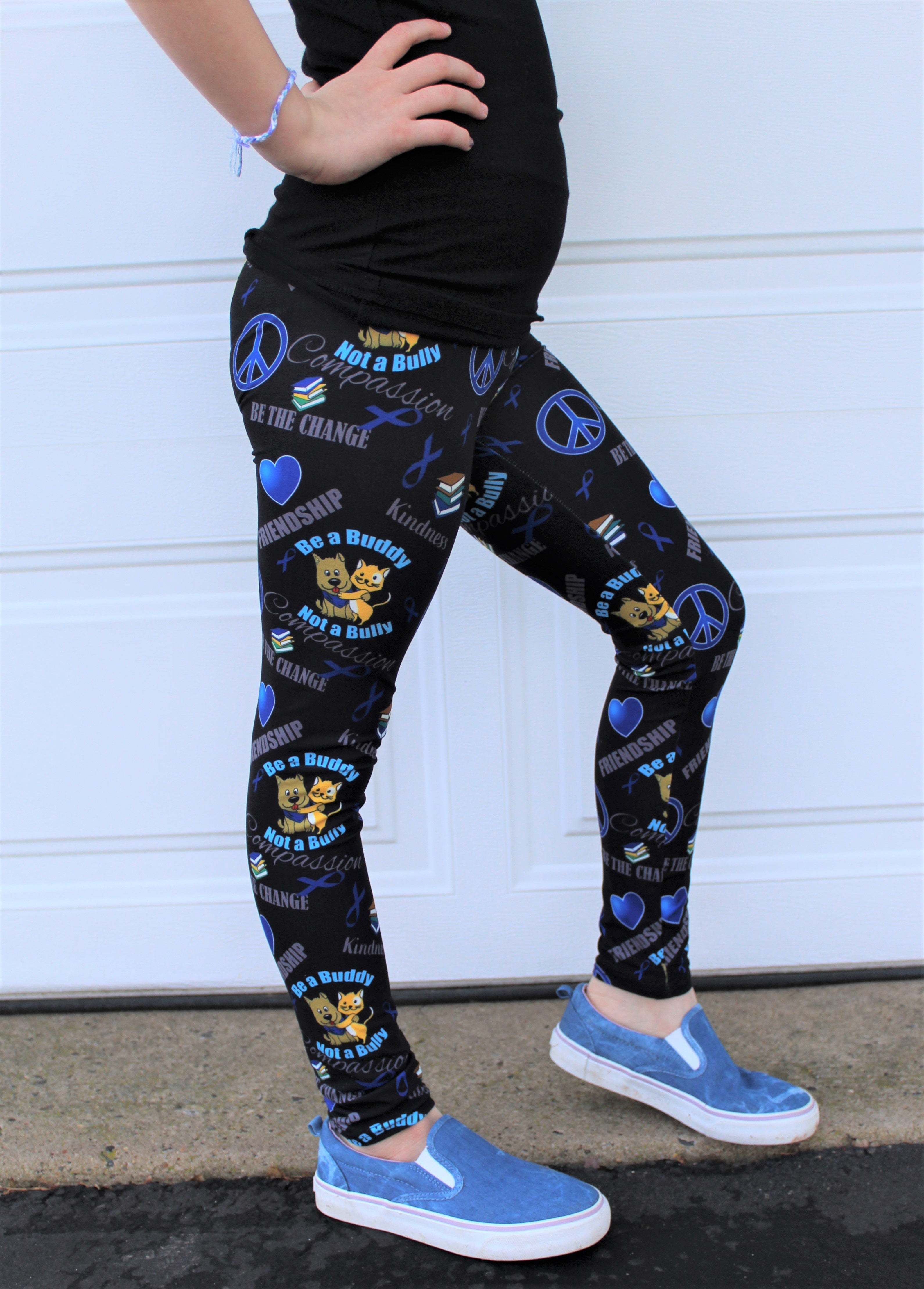 Be a Buddy Bullying Awareness Legging - Girls