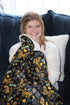 Flying Towards a Cure Throw Blanket