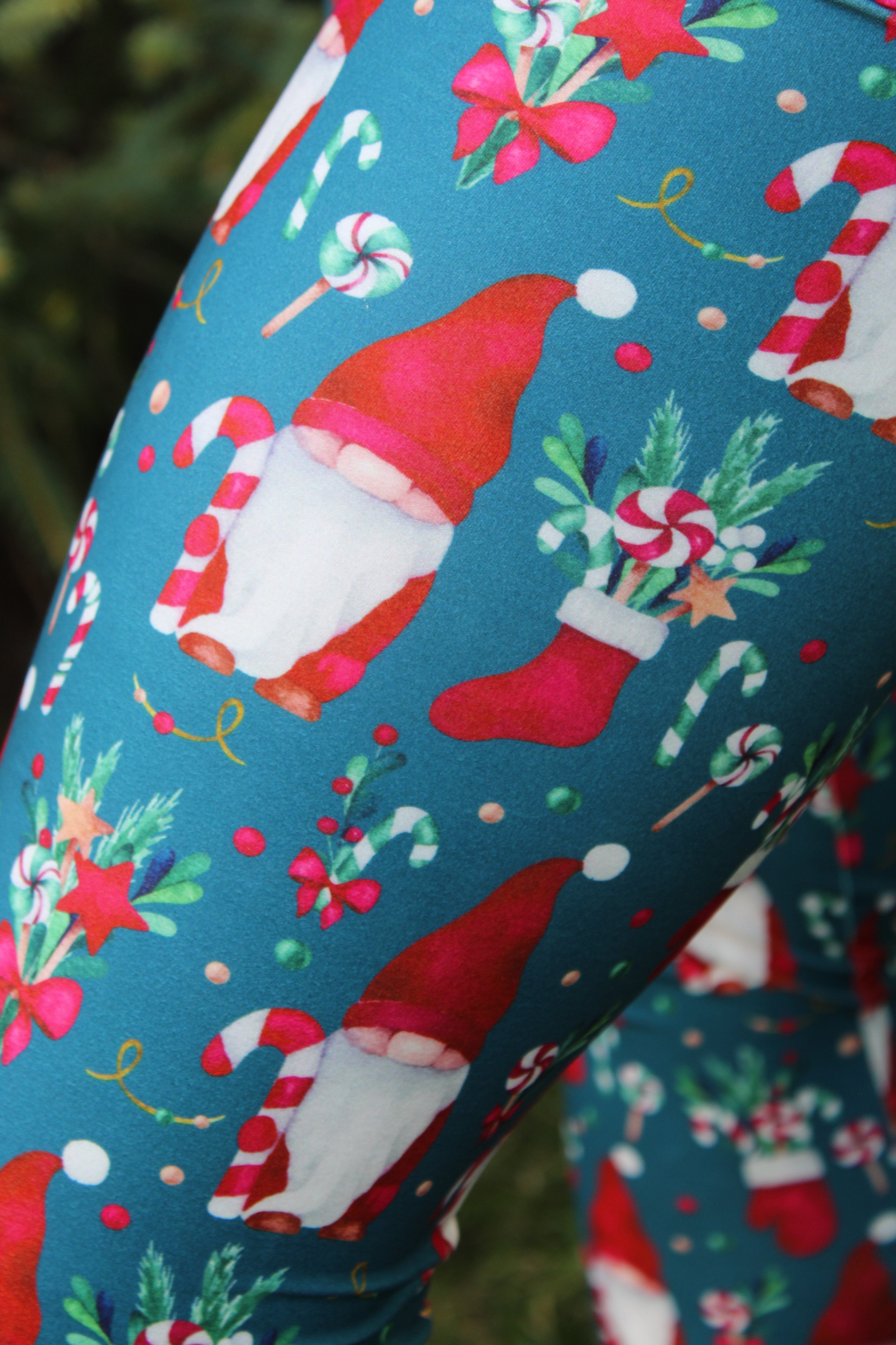 I'll Be Gnome for Christmas - Women's Plus TC Size Leggings