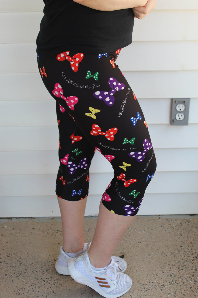 It's All About the Bow Capris- Women's