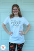 The One We Binge Watch Unisex Tee in White