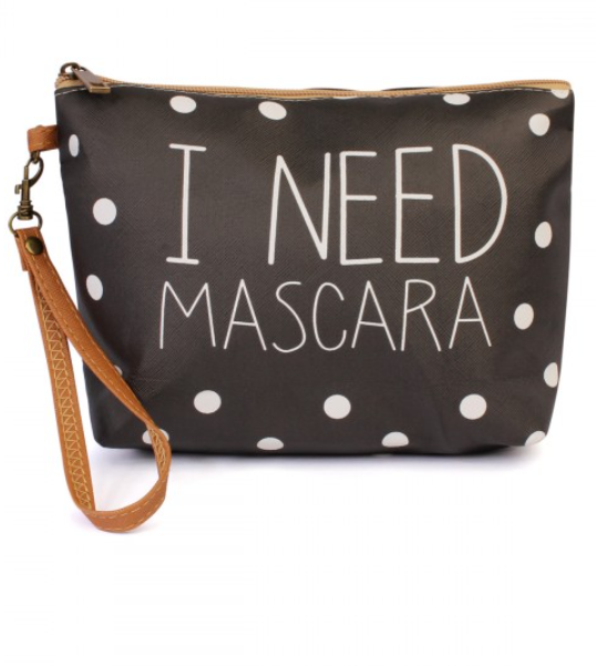I Need Mascara - Makeup Bag