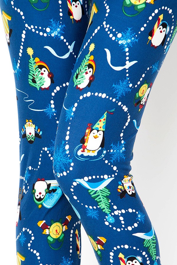 Penguin Pollyanna - Women's Extra Plus 3X-5X Size Leggings