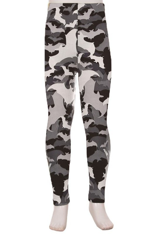 Gone Batty Camo - Girls Leggings