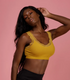 Mustard Lace Detail Bralette