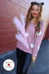 The Lovelynn - Women's Sweater in Pink