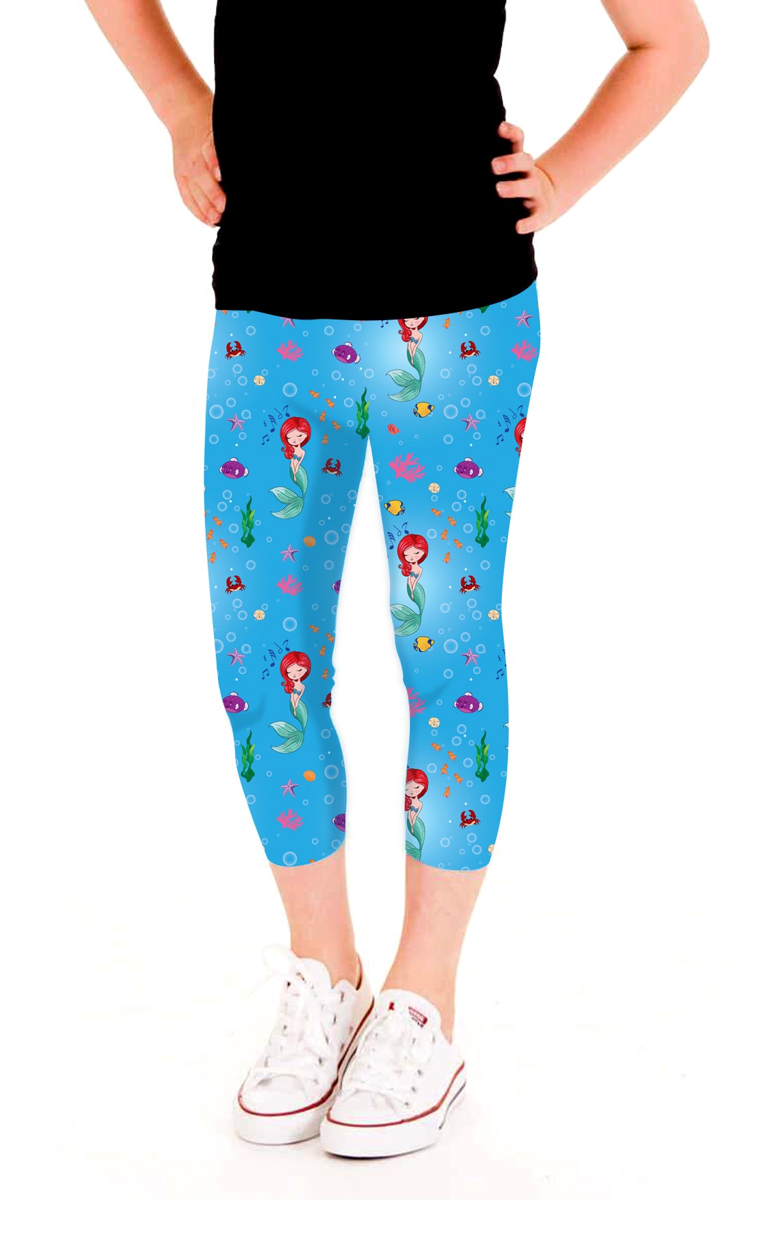 Ocean Princess Capris- Girls