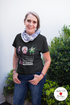 I Love Mummers Crew Neck Tee in Black - Unisex Adult