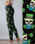 Paddy Skulls - Women's Plus TC Size Leggings
