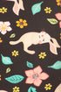 Bunnies in Bloom - Women's Plus Size Capris