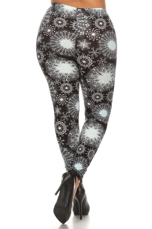 Elsa's Dream - Women's Extra Plus Size Leggings