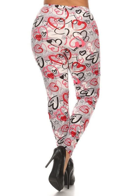 Infatuation - Women's Plus 3X/5X Size Leggings