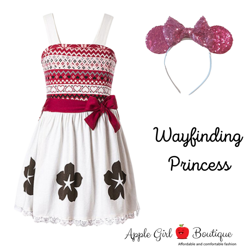 Wayfinding Princess Dress and Ears for Girls