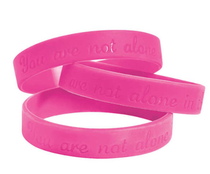 Breast Cancer Awareness Bracelet - You are Not Alone in This