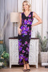 The Ebony - Women's Plus Size Maxi Dress