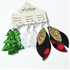 Christmas Snow Triple Earring Set