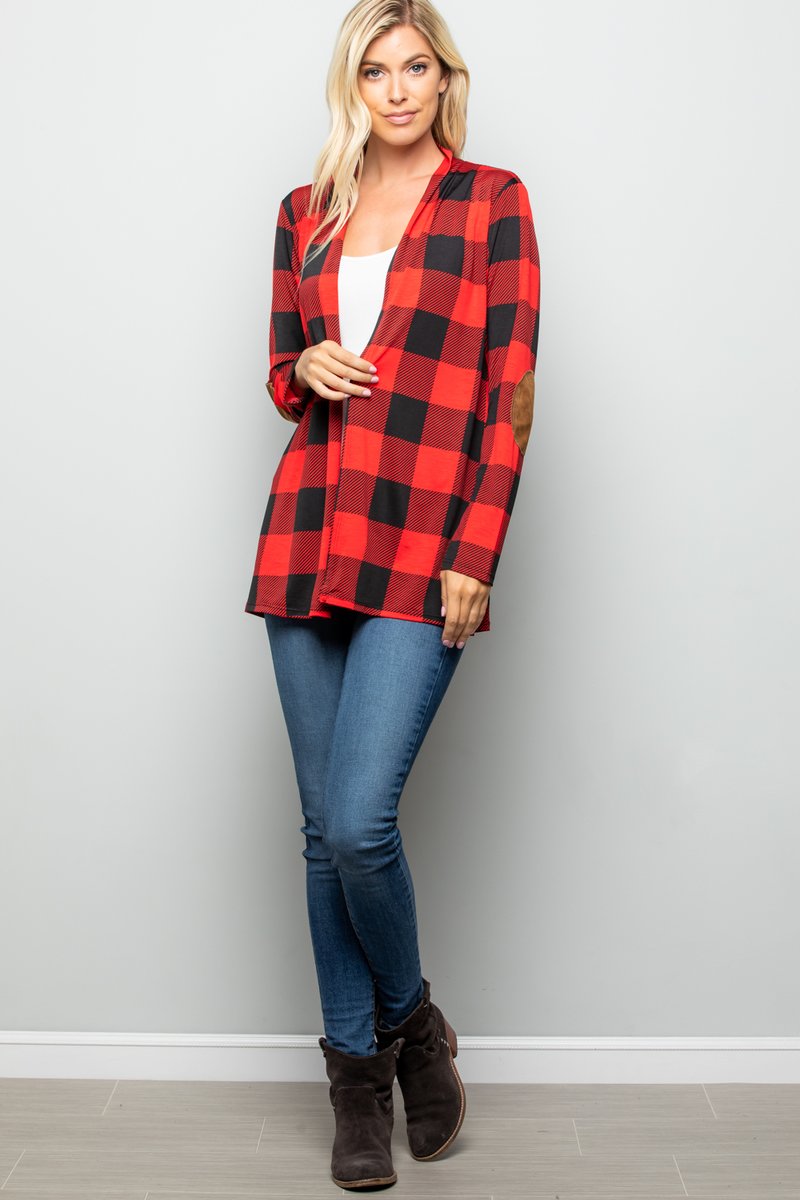 The Colby - Women's Cardigan with Elbow Patches