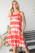 The Coraline - Women's Dress in Dark Coral