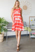 The Coraline - Women's Dress in Dark Coral